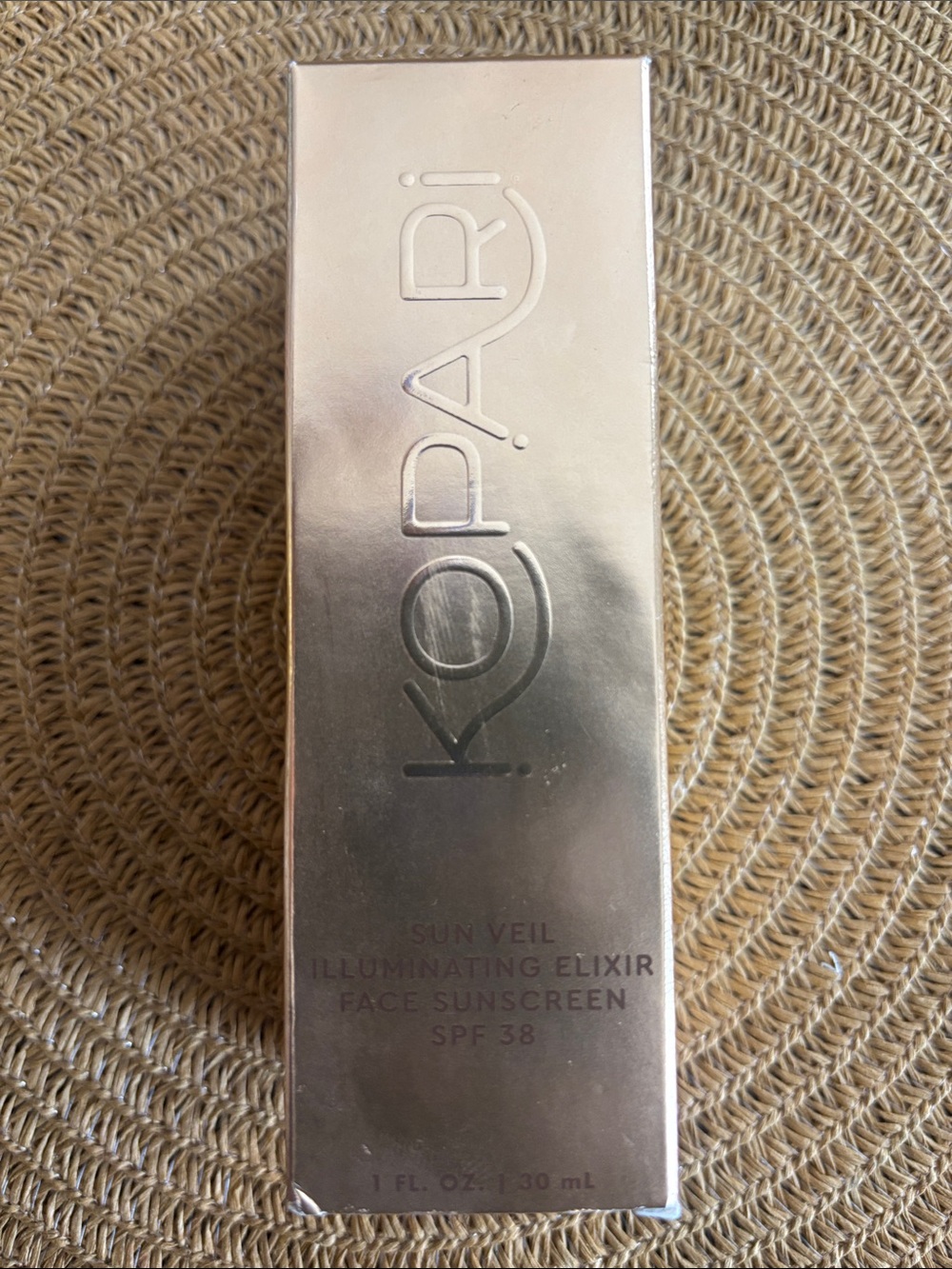 Kopari Sun Veil Illuminating Face Sun Veil SPF 38 Never USED box sealed